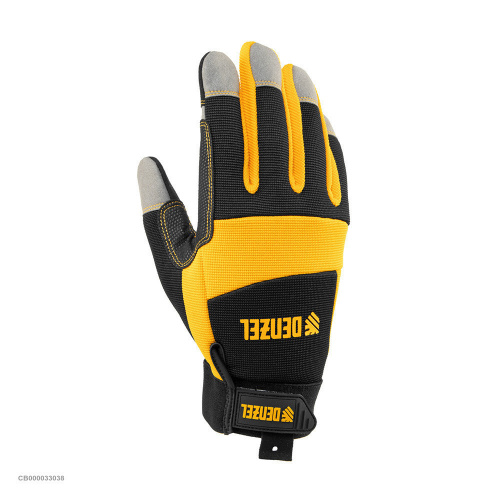 Перчатки универсальные усиленные DENZEL (р. 10) фото 2